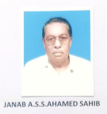 JANAB A.S.S.AHAMED SAHIB