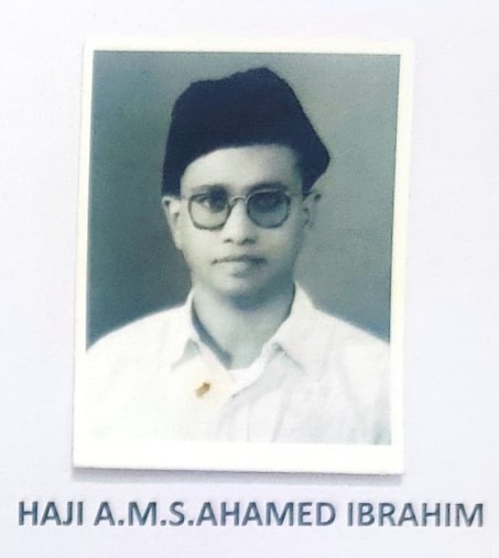 HAJI A.M.S.AHAMED IBRAHIM