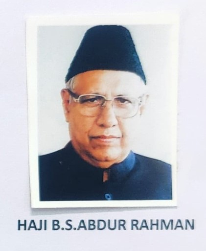 HAJI B.S.ABDUR RAHMAN
